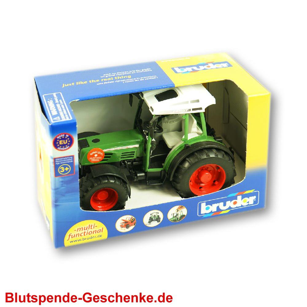 Blutspendegeschenk Traktor Bruder