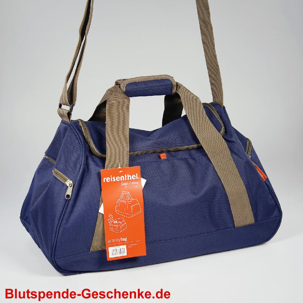 Blutspendegeschenk Sporttasche Reisenthel