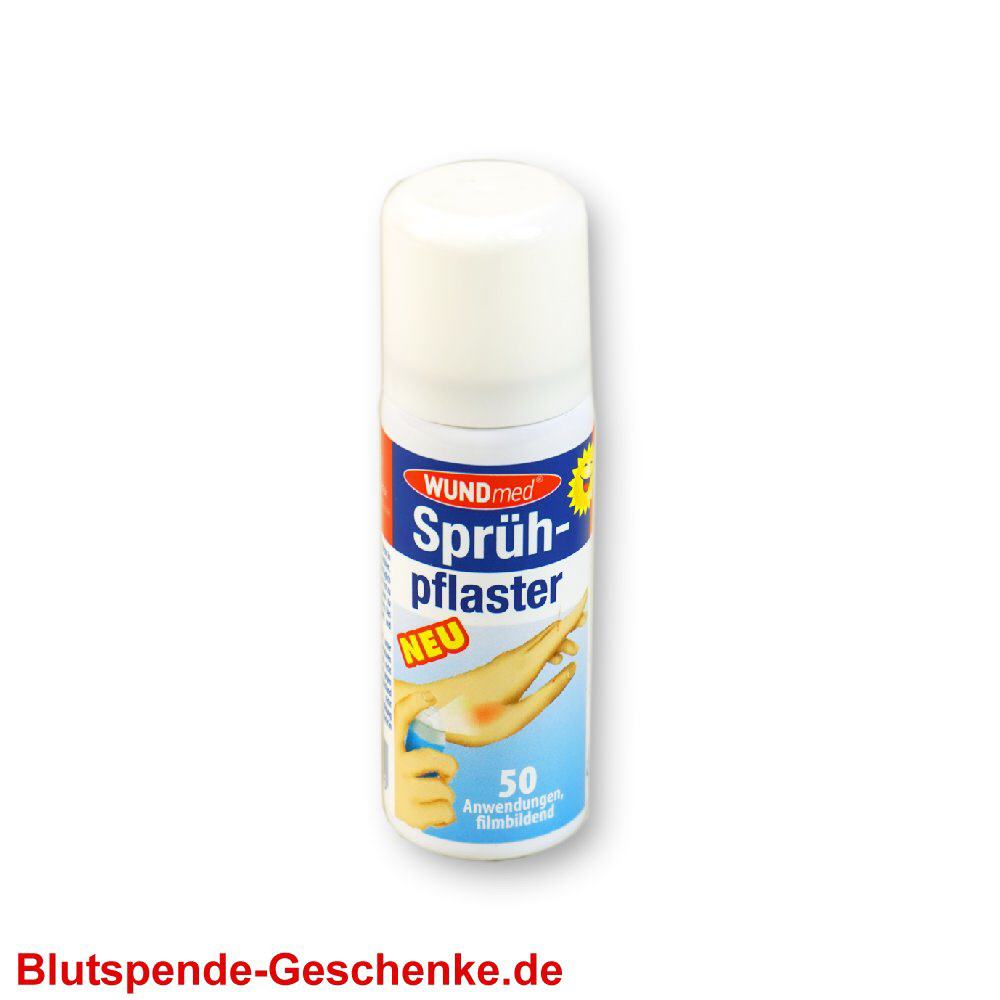 Blutspendegeschenk Spr&uuml;hpflaster