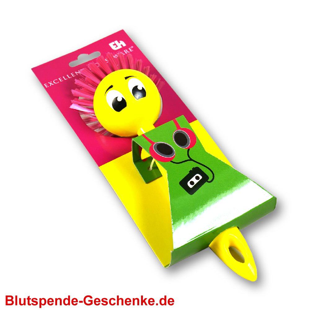 Blutspendegeschenk Funny Sp&uuml;lb&uuml;rste