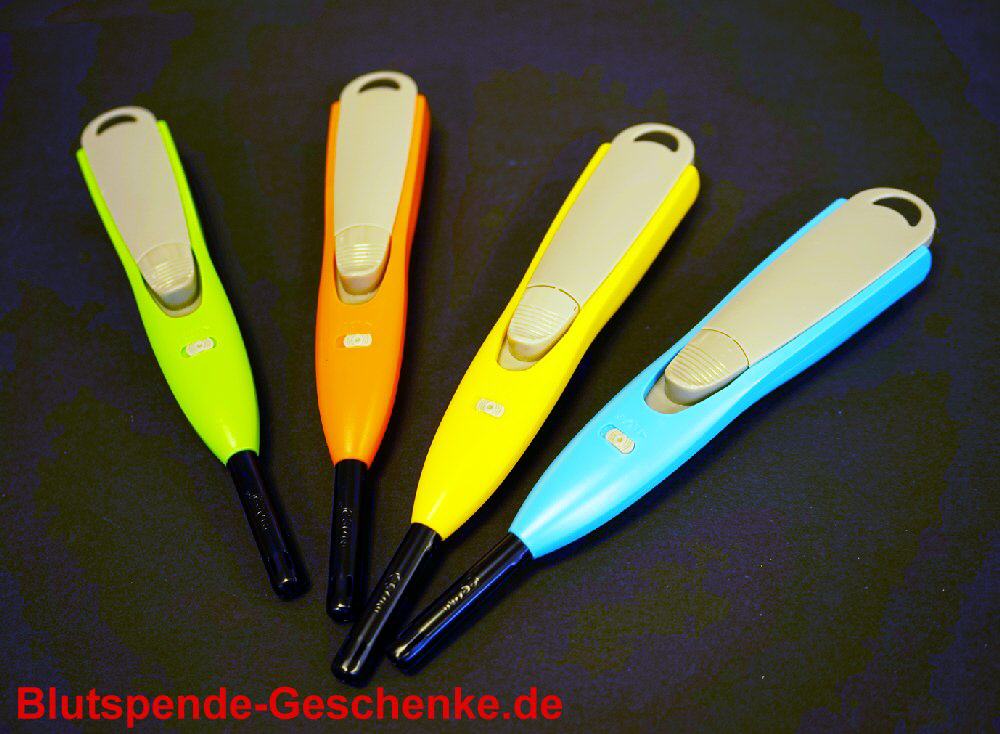 Blutspendegeschenk Stab-Feuerzeug