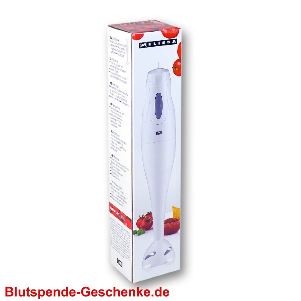 Blutspendegeschenk Stabmixer