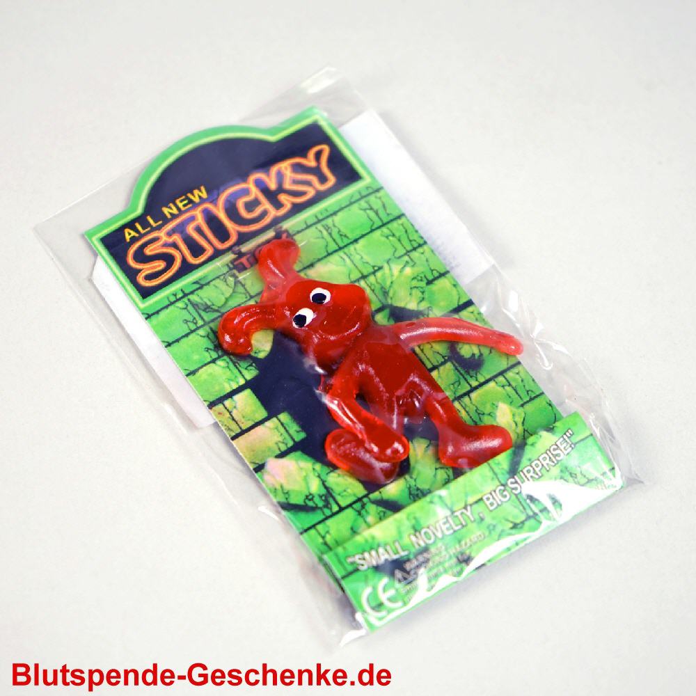 Blutspendegeschenk Sticky Fun-Figur