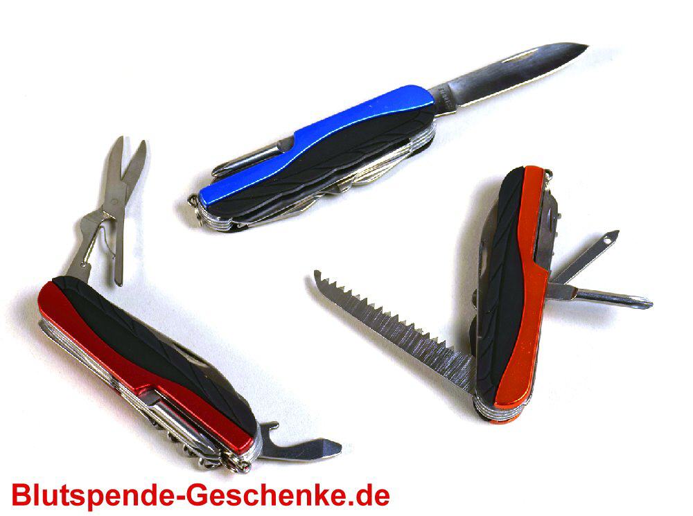 Blutspendegeschenk Taschenmesser