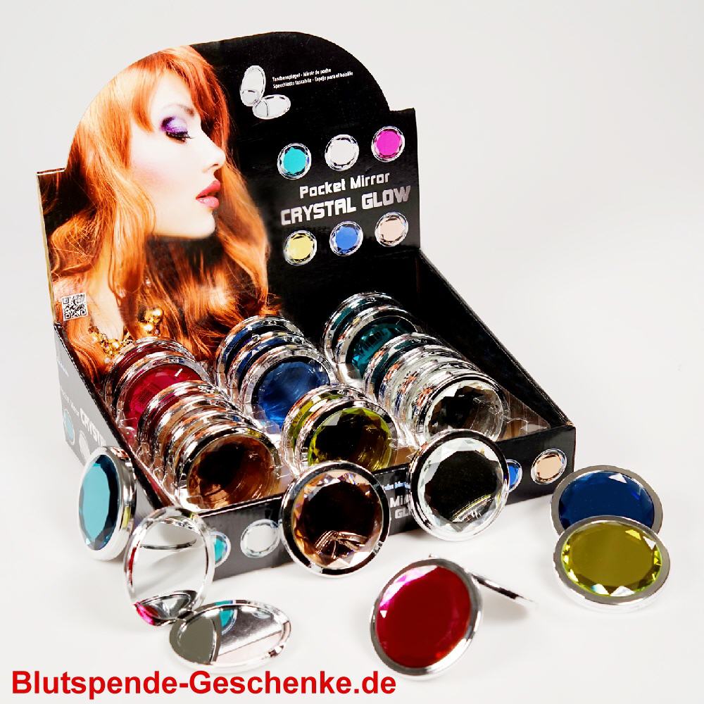 Blutspendegeschenk Taschenspiegel