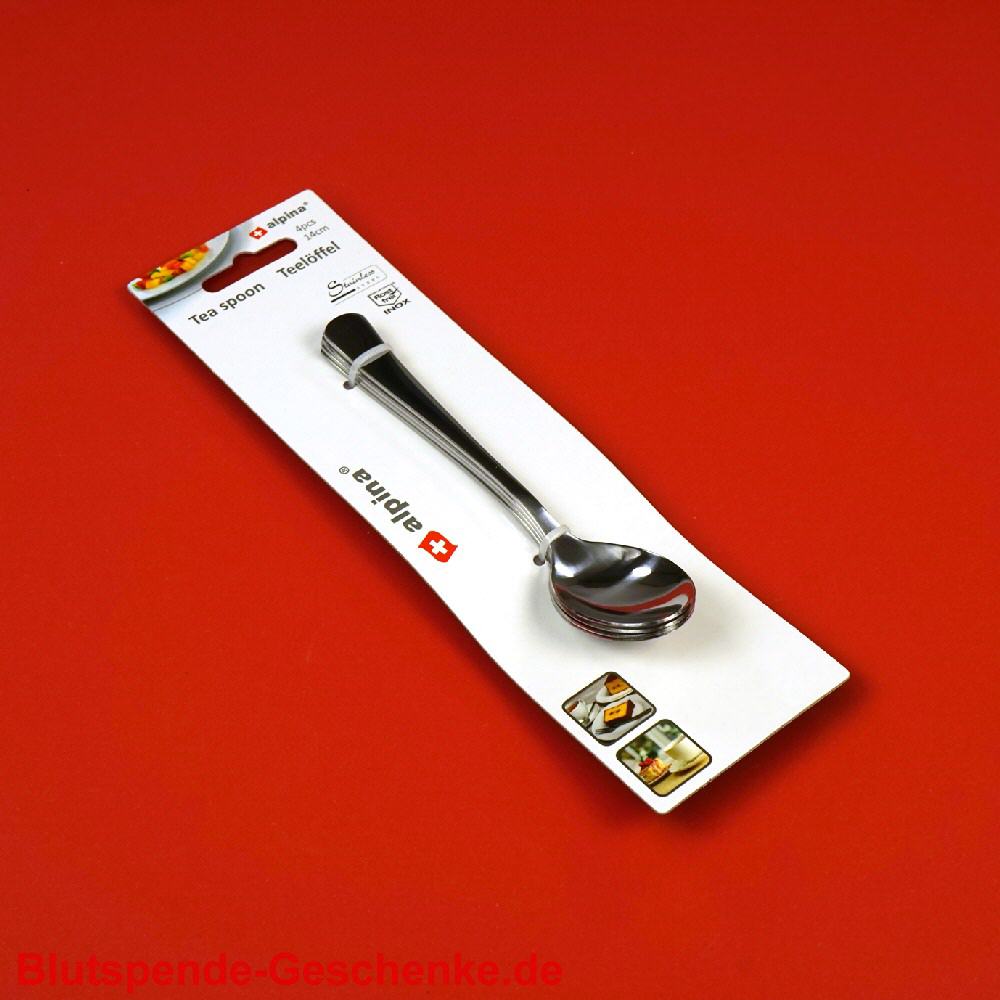 Blutspendegeschenk Teel&ouml;ffel