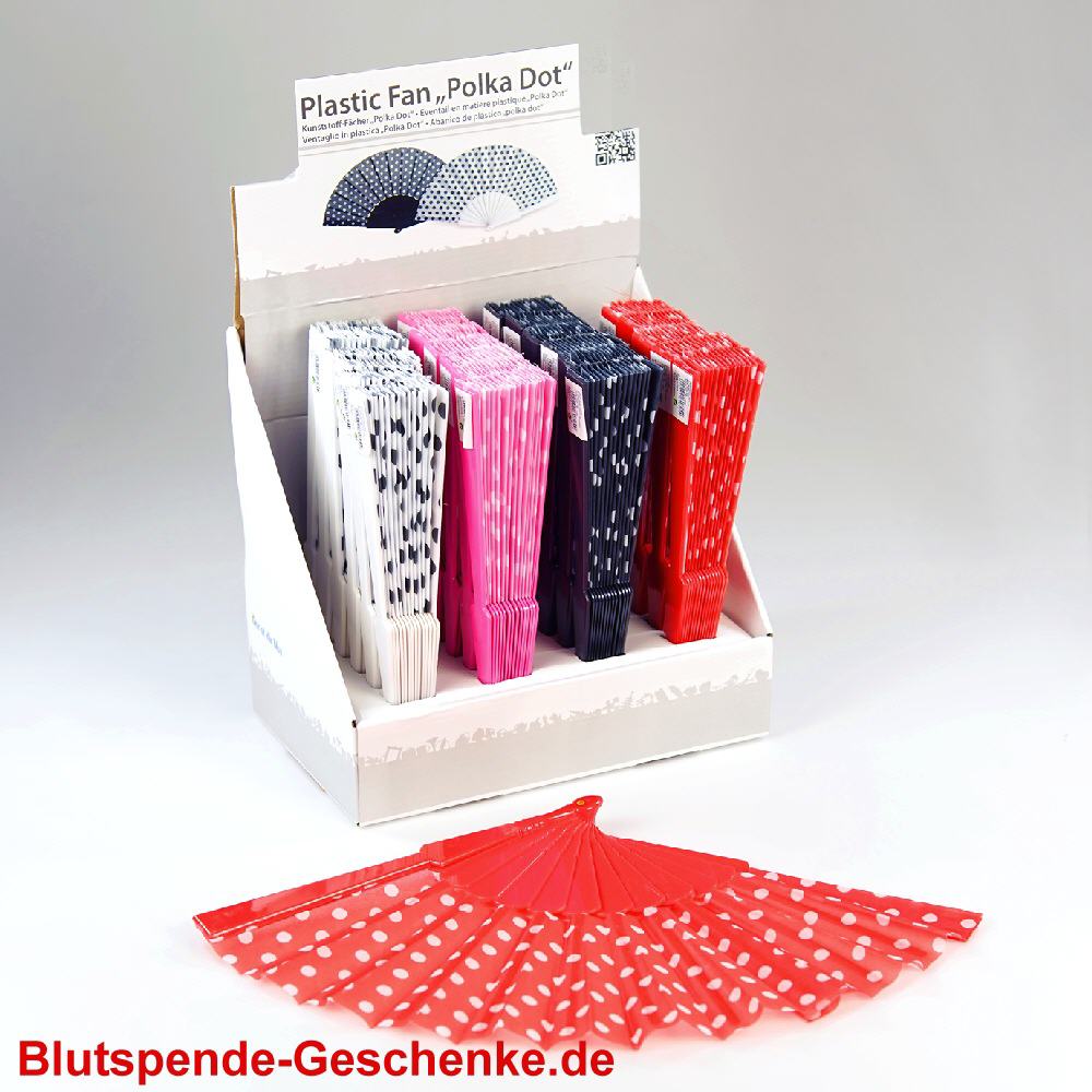 Blutspendegeschenk Textil-F&auml;cher