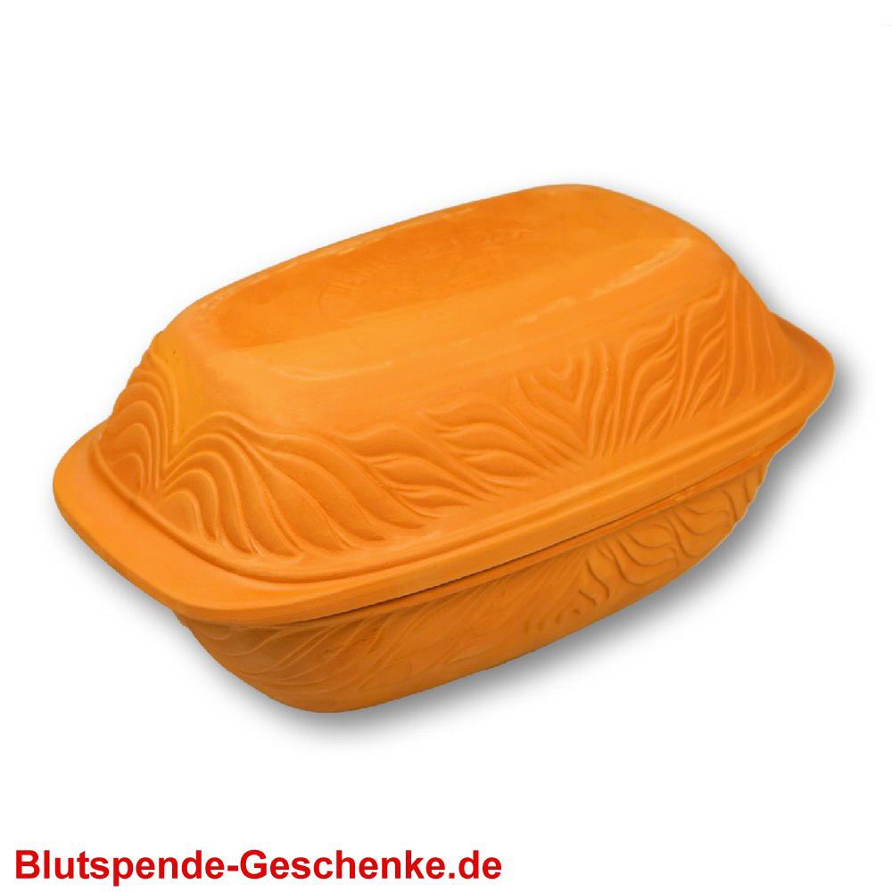 Blutspendegeschenk 2 Liter Ton-Gartopf