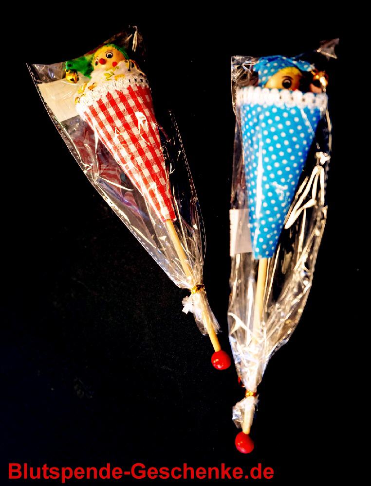 Blutspendegeschenk T&uuml;ten-Clowns