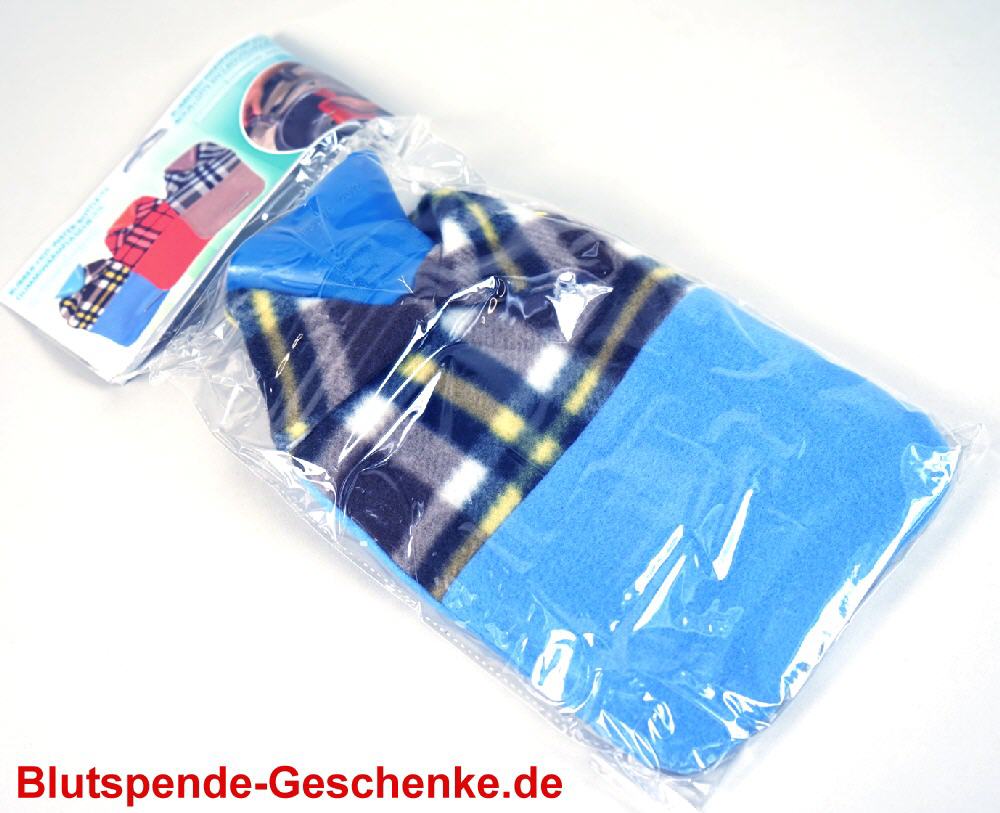 Blutspendegeschenk W&auml;rmflasche klein
