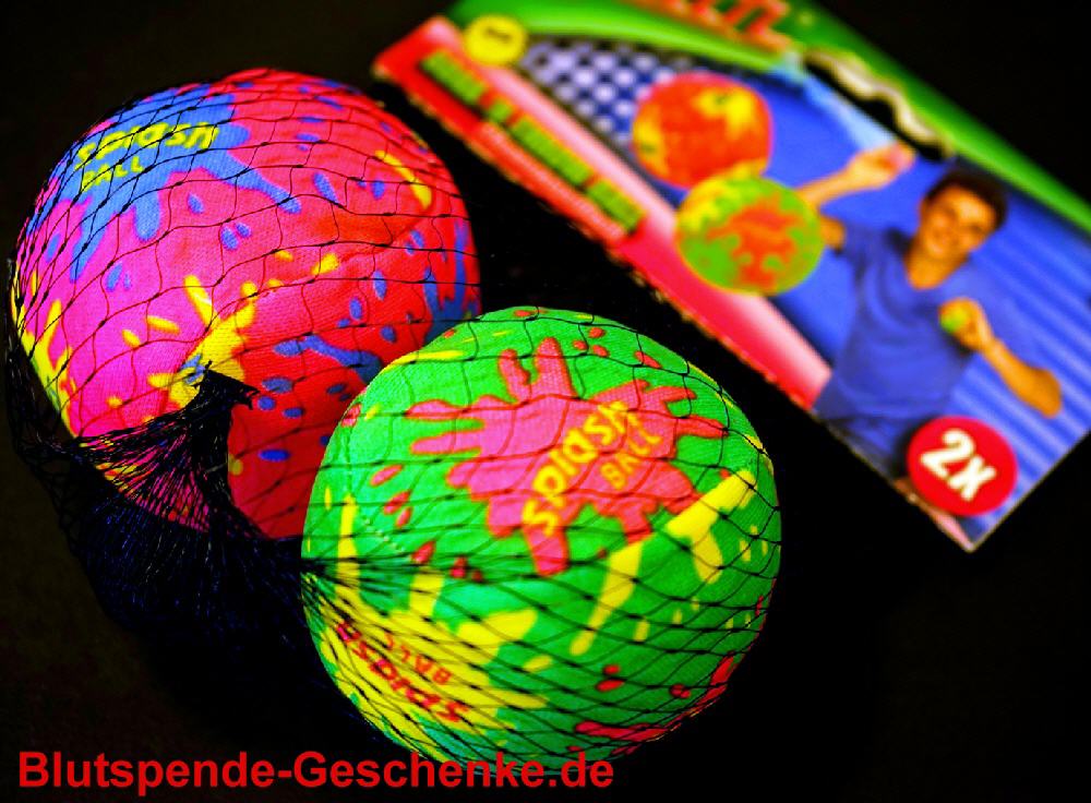 Blutspendegeschenk Wasserb&auml;lle