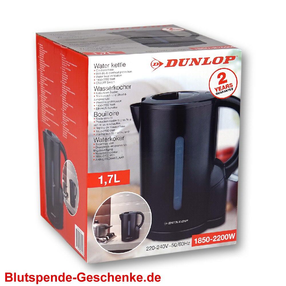 Blutspendegeschenk Wasserkocher
