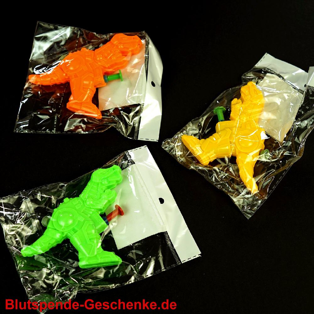 Blutspendegeschenk Wasserspritzer Dino