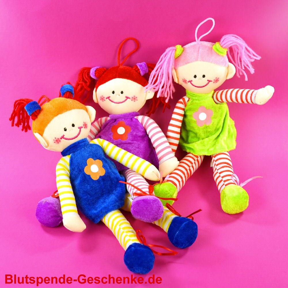 Blutspendegeschenk Weichpuppe