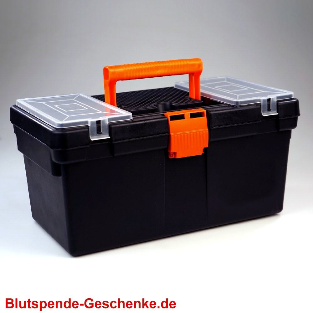 Blutspendegeschenk Werkzeugkasten