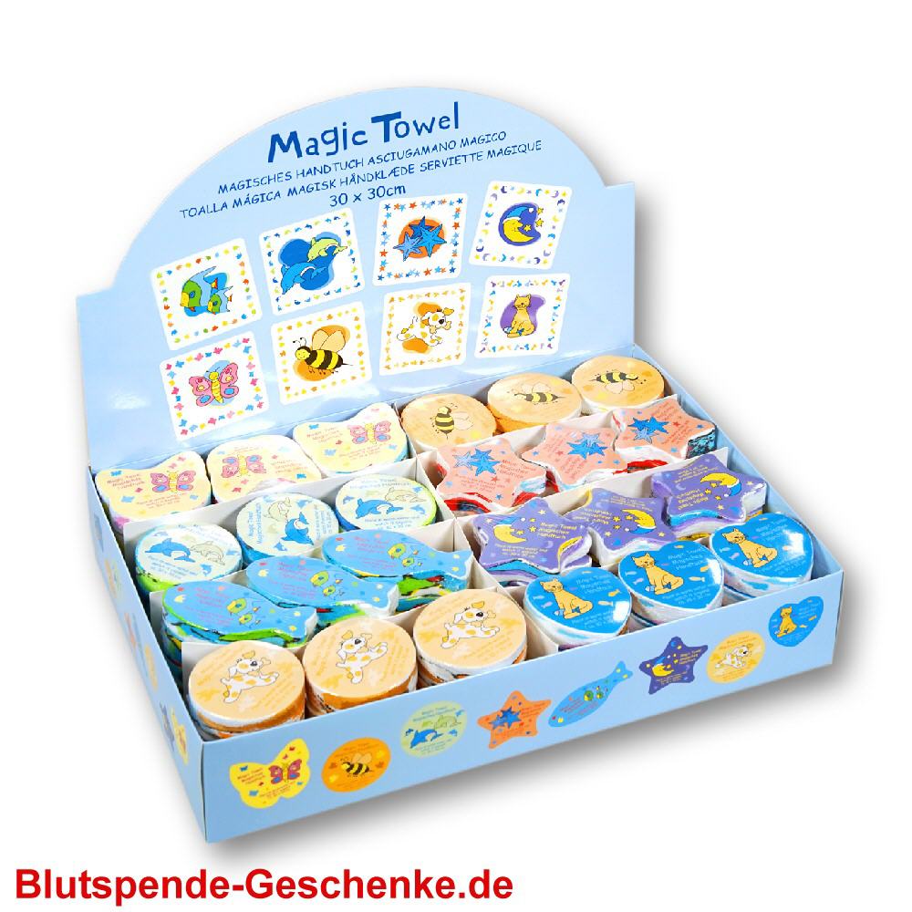 Blutspendegeschenk Zauberhandtuch