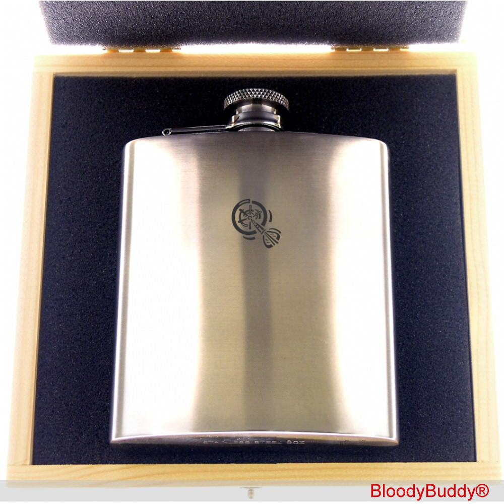 Blutspendegeschenk Flachmann