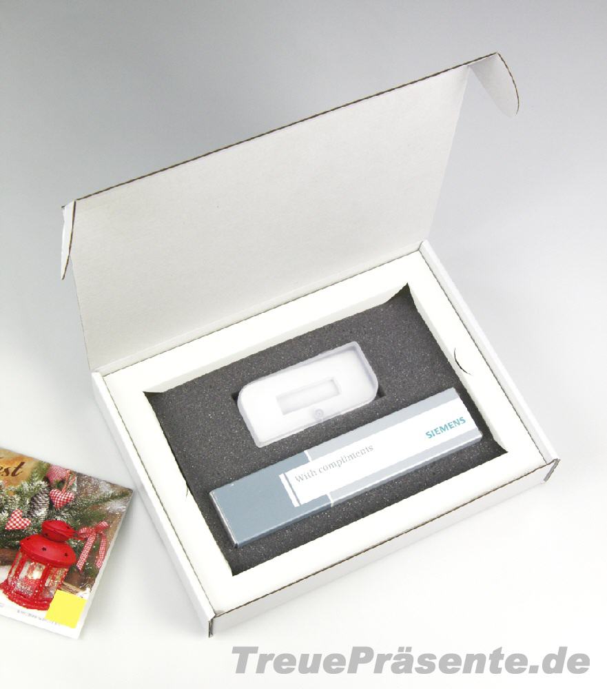 Geschenkverpackung Weihnachtskarte und Geschenkset