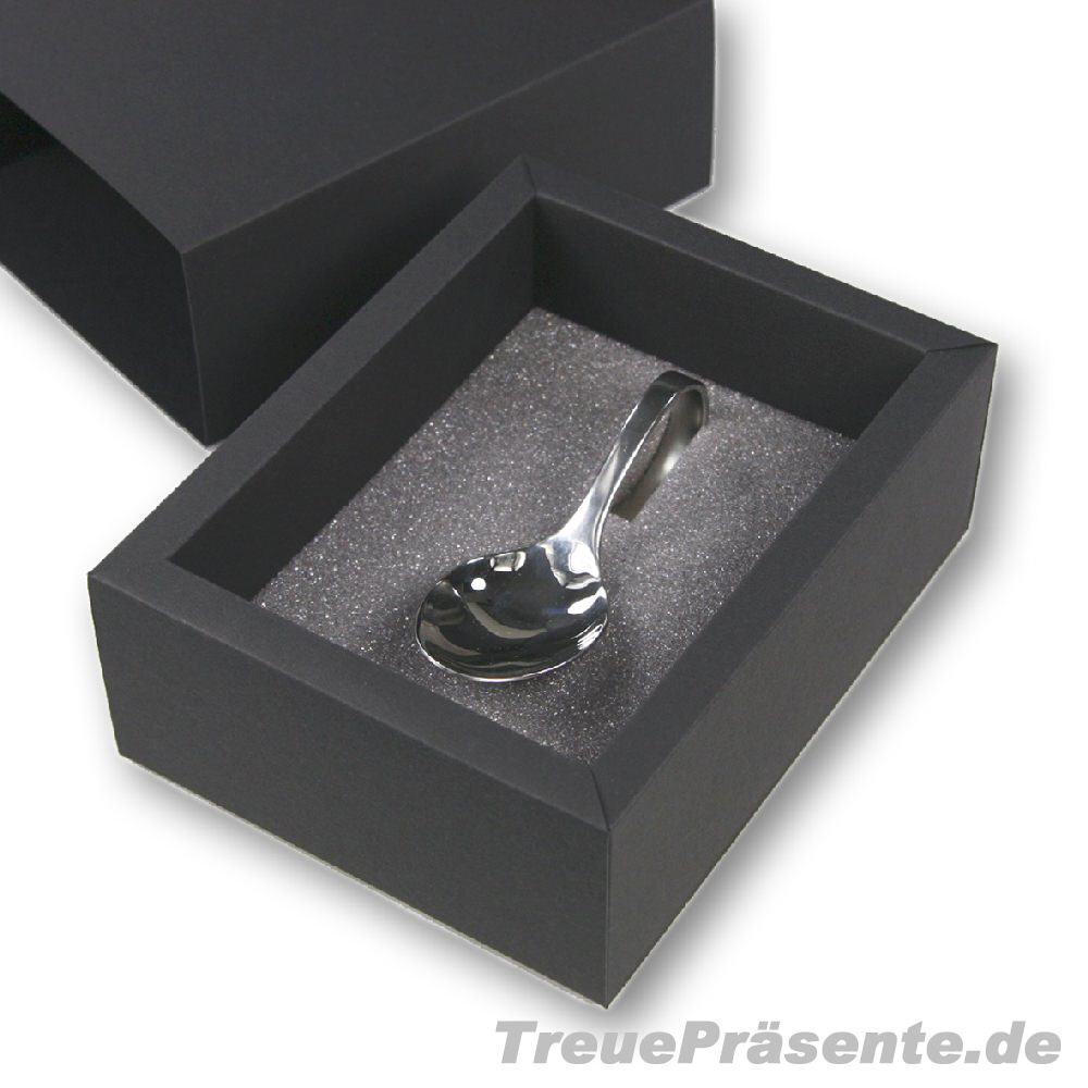 Geschenkverpackung f&uuml;r L&ouml;ffel. Vorlegel&ouml;feel, Dessertl&ouml;ffel